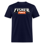 Fisher Force | Bold | 2023 | Adult T-Shirt - navy