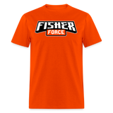 Fisher Force | Bold | 2023 | Adult T-Shirt - orange