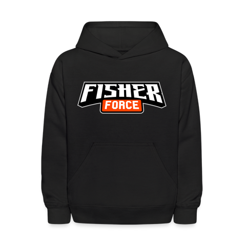 Fisher Force | Bold | 2023 | Youth Hoodie - black