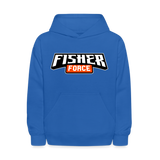 Fisher Force | Bold | 2023 | Youth Hoodie - royal blue