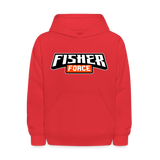 Fisher Force | Bold | 2023 | Youth Hoodie - red