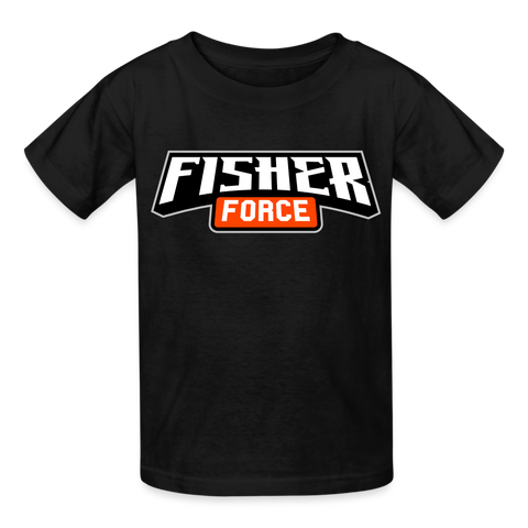 Fisher Force | Bold | 2023 | Youth T-Shirt - black