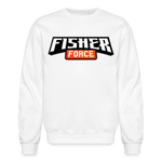 Fisher Force | Bold | 2023 | Adult Crewneck Sweatshirt - white