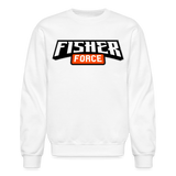 Fisher Force | Bold | 2023 | Adult Crewneck Sweatshirt - white