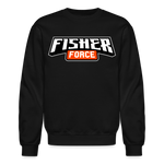 Fisher Force | Bold | 2023 | Adult Crewneck Sweatshirt - black