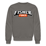 Fisher Force | Bold | 2023 | Adult Crewneck Sweatshirt - asphalt gray