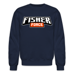 Fisher Force | Bold | 2023 | Adult Crewneck Sweatshirt - navy