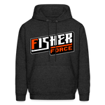 Fisher Force | Orange White | 2023 | Adult Hoodie - charcoal grey