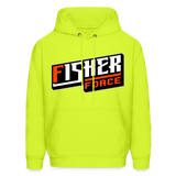 Fisher Force | Orange White | 2023 | Adult Hoodie - safety green