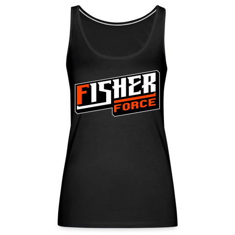 Fisher Force | Orange White | 2023 | Women's Tank - black