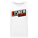 Fisher Force | Orange White | 2023 | Men's Tank - white