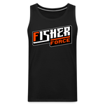 Fisher Force | Orange White | 2023 | Men's Tank - black