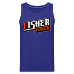 Fisher Force | Orange White | 2023 | Men's Tank - royal blue