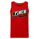 Fisher Force | Orange White | 2023 | Men's Tank - red