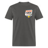 Fisher Force | Softball | 2023 | Adult T-Shirt - charcoal