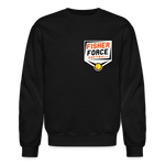 Fisher Force | Softball | 2023 | Adult Crewneck Sweatshirt - black