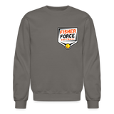 Fisher Force | Softball | 2023 | Adult Crewneck Sweatshirt - asphalt gray