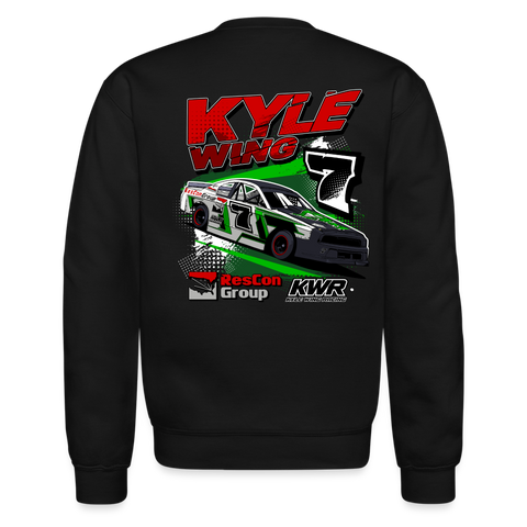 Kyle Wing | 2023 | Adult Crewneck Sweatshirt - black