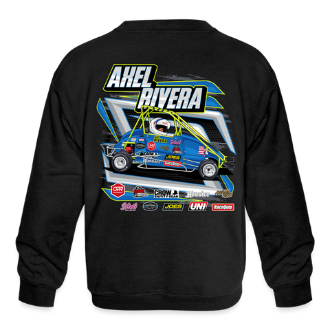 Axel Rivera | 2023 | Youth Crewneck Sweatshirt - black