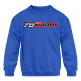 DJ Thibeault | 2023 | Youth Crewneck Sweatshirt - royal blue