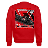 DJ Thibeault | 2023 | Adult Crewneck Sweatshirt - red