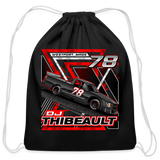 DJ Thibeault | 2023 | Cotton Drawstring Bag - black