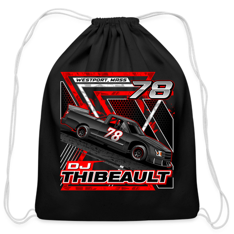 DJ Thibeault | 2023 | Cotton Drawstring Bag - black
