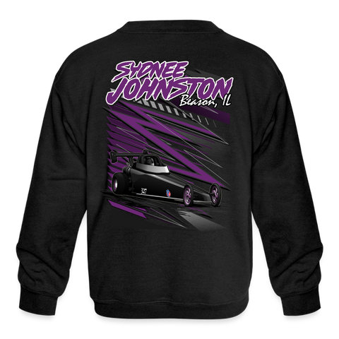 Sydnee Johnston | Youth Crewneck | Sweatshirt - black