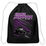 Sydnee Johnston | 2023 | Cotton Drawstring Bag - black