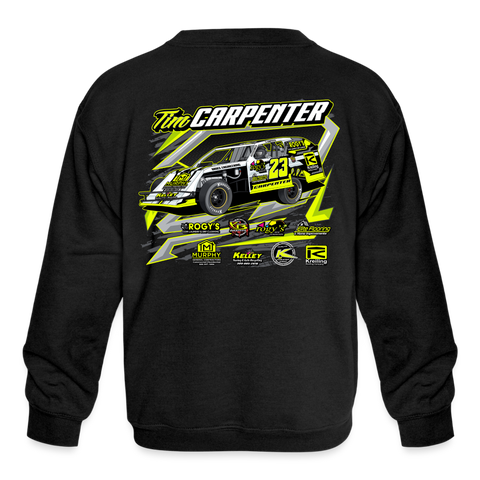 Tim Carpenter | Yellow | Youth Crewneck | Sweatshirt - black