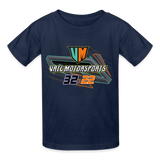 Vail Motorsports | 2023 | Youth T-Shirt - navy