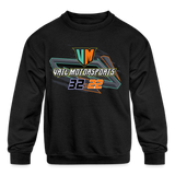 Vail Motorsports | 2023 | Youth Crewneck | Sweatshirt - black