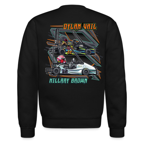 Vail Motorsports | 2023 | Adult Crewneck Sweatshirt - black