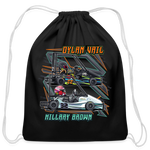 Vail Motorsports | 2023 | Cotton Drawstring Bag - black