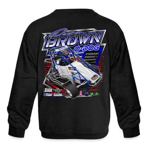 Owen Brown | 2023 | Youth Crewneck | Sweatshirt - black