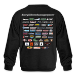 R1QMAA Driver Development Program | 2023 | Youth Crewneck | Sweatshirt - black