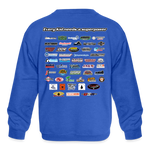 R1QMAA Driver Development Program | 2023 | Youth Crewneck | Sweatshirt - royal blue