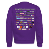 R1QMAA Driver Development Program | 2023 | Adult Crewneck Sweatshirt - purple