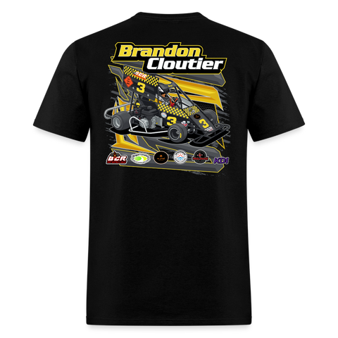 Brandon Cloutier | 2023 | Adult T-Shirt - black