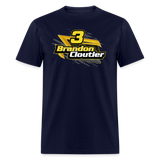 Brandon Cloutier | 2023 | Adult T-Shirt - navy