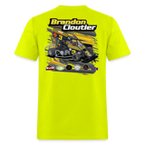 Brandon Cloutier | 2023 | Adult T-Shirt - safety green