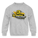 Brandon Cloutier | 2023 | Youth Crewneck | Sweatshirt - heather gray