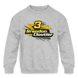 Brandon Cloutier | 2023 | Youth Crewneck | Sweatshirt - heather gray