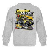 Brandon Cloutier | 2023 | Youth Crewneck | Sweatshirt - heather gray