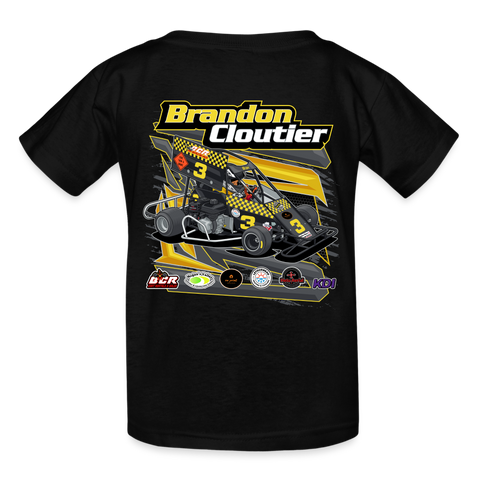 Brandon Cloutier | 2023 | Youth T-Shirt - black