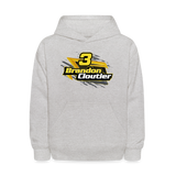 Brandon Cloutier | 2023 | Youth Hoodie - heather gray