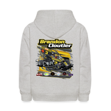 Brandon Cloutier | 2023 | Youth Hoodie - heather gray