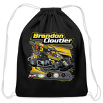 Brandon Cloutier | 2023 | Cotton Drawstring Bag - black