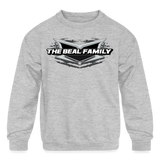 The Beal Family | 2023 | Youth Crewneck | Sweatshirt - heather gray