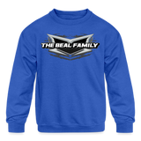 The Beal Family | 2023 | Youth Crewneck | Sweatshirt - royal blue